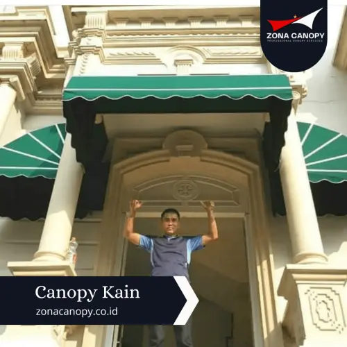 Canopy Kain Teras Rumah jakarta utara